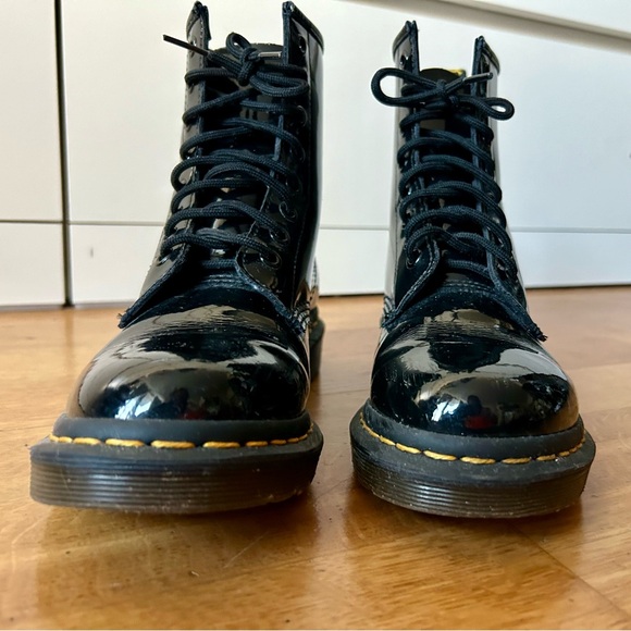 Dr. Martens Patent Leather Boots - Picture 3 of 11